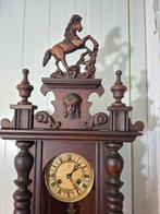 Regulateur wandklok - Junghans - Glas, Hout, Messing -, Antiek en Kunst