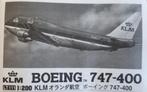 Hasegawa 10171 Boeing 747-400 KLM 1:200 zonder doos, Hobby en Vrije tijd, Modelbouw | Vliegtuigen en Helikopters, Verzenden, Nieuw