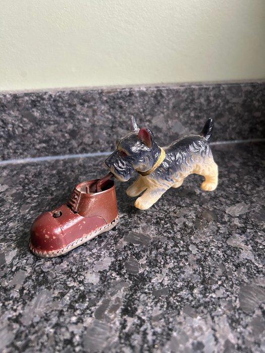 S.N.K Or Similar - Terrier With Shoe Celluloid Toy, Unboxed, Antiek en Kunst, Antiek | Speelgoed