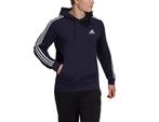 adidas - Essentials Fleece 3S Hoodie - Blauwe Hoodie - S, Nieuw