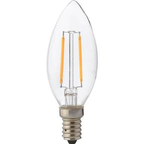 LED Lamp - Kaarslamp - Filament - E14 Fitting - 4W - 4200K, Huis en Inrichting, Lampen | Losse lampen, E14 (klein), Soft of Flame