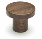 Meubelknop Stockholm Ø48mm walnoot, Doe-het-zelf en Verbouw, Hang- en Sluitwerk, Ophalen of Verzenden, Nieuw