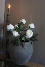 Namaak pioenrozen in pot Wit 44 cm, Ophalen of Verzenden, Nieuw