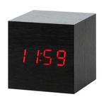 Houten Digitale LED Klok - Wekker Alarm  Snooze Helderheid, Verzenden, Nieuw