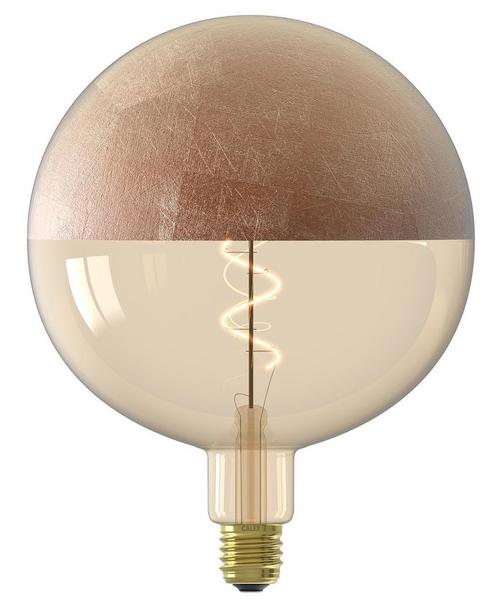 Calex LED XXL Kopspiegel G200 E27 4W 100lm 1800K Craquelé.., Huis en Inrichting, Lampen | Overige, Nieuw, Ophalen of Verzenden