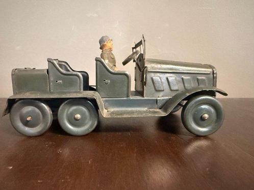 TippCo - Blikken speelgoed - Autocarro a 6 ruote - 1930-1940, Kinderen en Baby's, Speelgoed | Overig