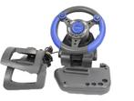 4Gamers Turbo Racer Steering Wheel-Blauw / Grijs, Ophalen of Verzenden, Zo goed als nieuw