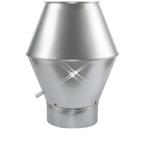 Deflectorkap 300 mm, Doe-het-zelf en Verbouw, Ventilatie en Afzuiging, Verzenden, Nieuw