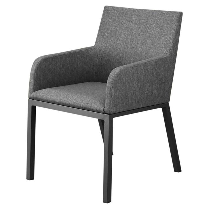 Sentoo dining tuinstoel antraciet textileen, Tuin en Terras, Tuinstoelen, Nieuw, Ophalen of Verzenden