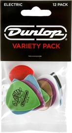 Jim Dunlop PVP113 Electric Variety Pack Plectrum 12-pack, Ophalen of Verzenden, Nieuw, Elektrische gitaar