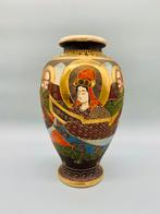 Satsuma Japanse vaas 32 cm, Antiek en Kunst, Antiek | Vazen, Ophalen of Verzenden