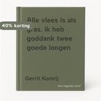 Alle vlees is als gras. Ik heb goddank twee goede longen, Boeken, Overige Boeken, Verzenden, Gelezen, Gerrit Komrij