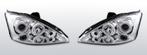 Koplampen Angel Eyes | Ford Focus 1998-2001 | chroom, Verzenden, Nieuw, Ford