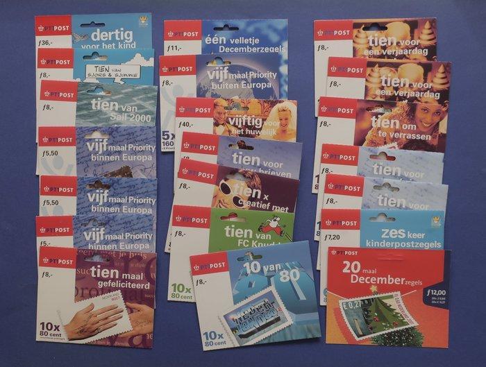 Nederland 1999/2001 - 21 Caspari Hangverpakkingen, Postzegels en Munten, Postzegels | Nederland