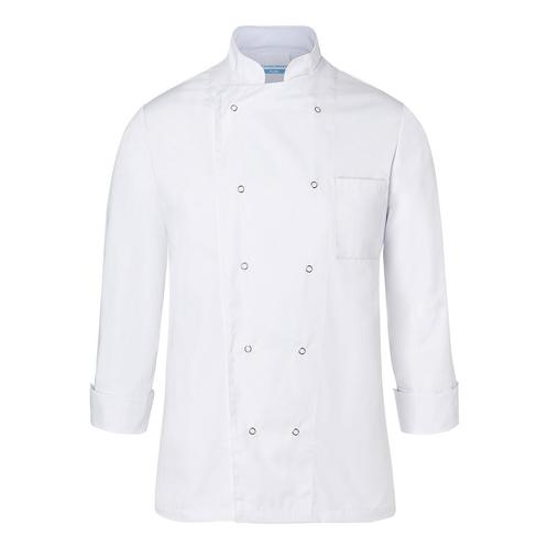 GGM Gastro | KARLOWSKY | Koksjas Basic - Wit - Maat: XS |, Huis en Inrichting, Keuken | Textiel, Wit, Nieuw, Overige typen, Verzenden