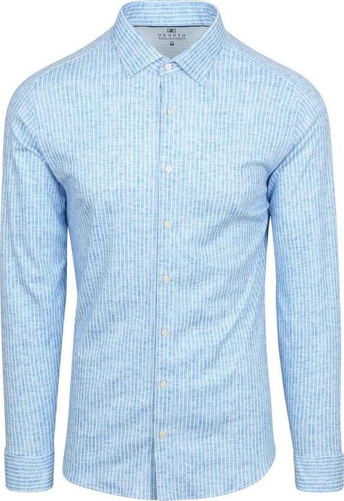 Desoto Overhemd Monochrome Streep Blauw maat XXL Heren, Kleding | Heren, Overhemden, Nieuw, Verzenden
