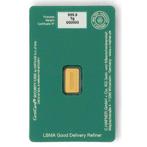 1 gram - Goud .999 - 1 Gram 9999 Gold Bar Hafner Happy