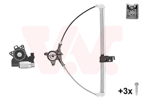 RAAMREGELAAR VOOR MAZDA 3 2003-2006 BP4K72590E, Auto diversen, Auto-accessoires, Nieuw, Ophalen of Verzenden