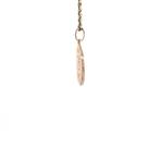 Roségouden vintage hanger met Jozef, Maria en Jezus 14 krt, Ophalen of Verzenden, Nieuw