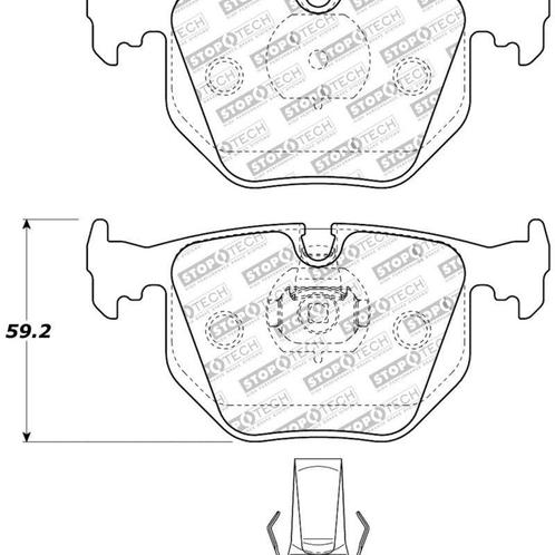StopTech Performance 01-07 BMW M3 E46 / 00-04 M5 / 04-09 X3, Auto-onderdelen, Remmen en Aandrijving, Ophalen of Verzenden