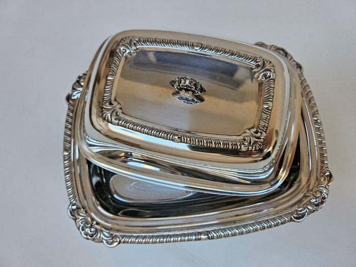 Soppil - Soppil Wolff - Boterschotel (2) - Verzilverd, Antiek en Kunst, Antiek | Meubels | Tafels