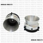 Analog Fidelity gekleurde aluminium NAB adapter kelken