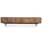 TV-Meubel Alexander 6-deurs - Bruin - 95917 - tv-meubels, Nieuw, Overige materialen