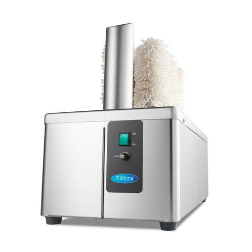 Glazen Poleermachine - 8 Borstels – 600 Glazen/Uur, Zakelijke goederen, Horeca | Keukenapparatuur, Nieuw in verpakking, Reinigen