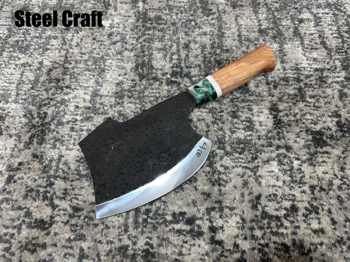 Keukenmes - Japanse cleaver - Premium Japanse stalen cleaver, Antiek en Kunst, Antiek | Keukenbenodigdheden