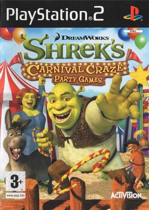 Shrek Crazy Kermis Party Games (PlayStation 2), Spelcomputers en Games, Games | Sony PlayStation 2, Gebruikt, Verzenden