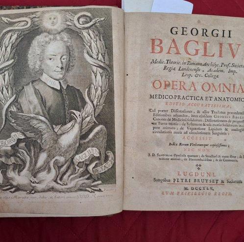 Giorgio Baglivi - Opera Omnia medico-practica, et anatomica, Antiek en Kunst, Antiek | Boeken en Bijbels