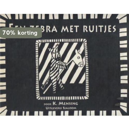 Een zebra met ruitjes 9789062492152 Mensing, Boeken, Prentenboeken en Plaatjesalbums, Zo goed als nieuw, Verzenden