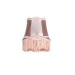 Stoffen klemkap roze 12 cm - Granny, Huis en Inrichting, Lampen | Lampenkappen, Nieuw, Minder dan 25 cm, Rond, Retro