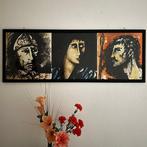 Antonio Torre (1950) - Don Chisciotte, Dulcinea e un Hidalgo, Antiek en Kunst, Kunst | Schilderijen | Modern