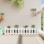 vidaXL Plantenbak verhoogd hekontwerp 150x30x30 cm, 100 cm of meer, Verzenden, Nieuw, Hout