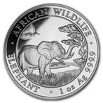 Somalische Olifant 1 oz 2019, Verzenden, Overige landen, Losse munt, Zilver