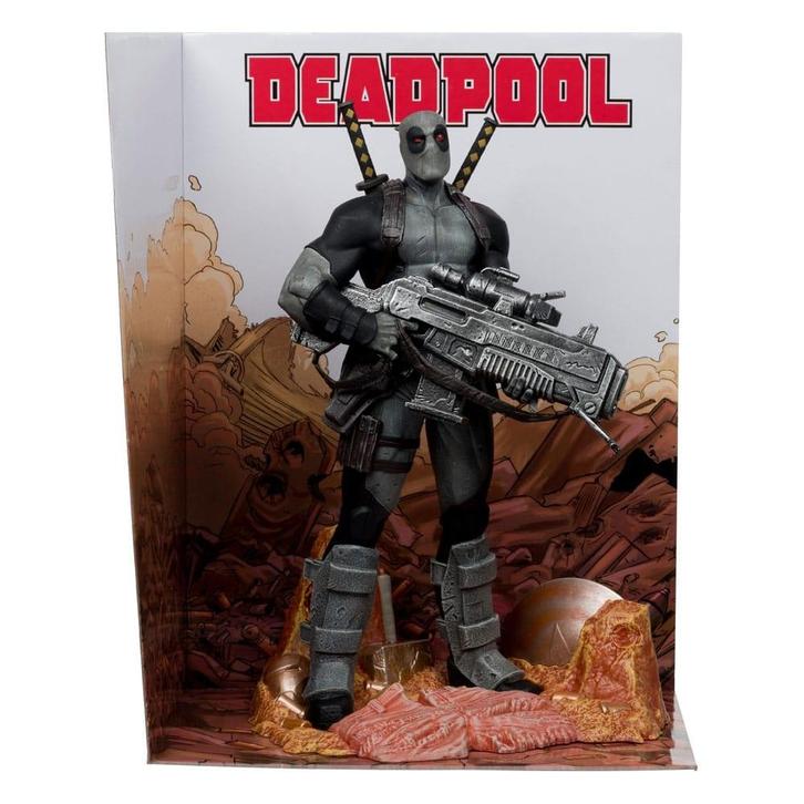 Marvel Collection PVC Statue 1/6 Deadpool (Deadpool #1)(G..., Verzamelen, Film en Tv, Nieuw, Ophalen of Verzenden