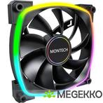 Montech AX140 PWM ARGB 140mm Zwart, Computers en Software, Computerkoelers, Verzenden, Nieuw