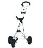 Fastfold TriLite 3 Wheel Golftrolley  Wit / Zilver, Sport en Fitness, Golf, Ophalen of Verzenden, Nieuw, Golfkar, Overige merken