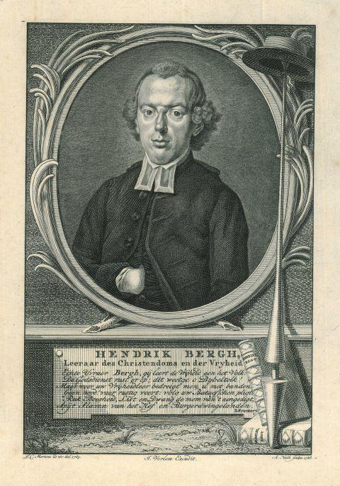Portrait of Hendrik Bergh, Antiek en Kunst, Kunst | Etsen en Gravures