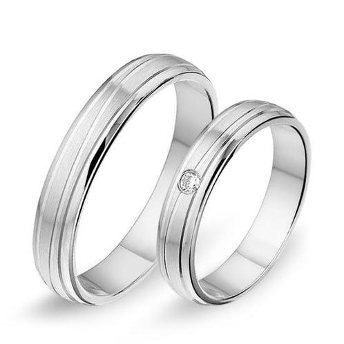 Actie trouwringen in 8/14/18 karaat witgoud per paar vanaf, Sieraden, Tassen en Uiterlijk, Ringen, Verzenden