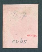 Oldenburg 1859 - Net gestempeld 2 kr. zwart op roodoranje, Gestempeld