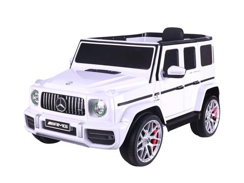 Mercedes G63, 12 volt Kinder Accu Auto, rubberen banden, led, Kinderen en Baby's, Speelgoed | Buiten | Accuvoertuigen, Nieuw, Ophalen of Verzenden