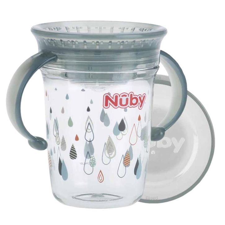 Nûby 6+M 360° Wonder Cup met Handvatten, Kinderen en Baby's, Babyvoeding en Toebehoren, Nieuw, Verzenden