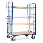 Magazijnwagen  L: 1400, B: 800, H: 1820 (mm) blauw, Doe-het-zelf en Verbouw, Transportwagens, Nieuw, Ophalen of Verzenden