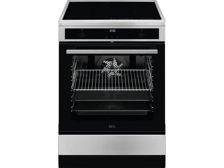 AEG CIB6470APM - Elektrisch fornuis - 4 kookzones - 73 liter, Witgoed en Apparatuur, Kookplaten, Zo goed als nieuw, Verzenden