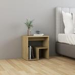 vidaXL Nachtkastje 40x30x40 cm bewerkt hout sonoma, Minder dan 45 cm, Verzenden, Nieuw, Minder dan 55 cm