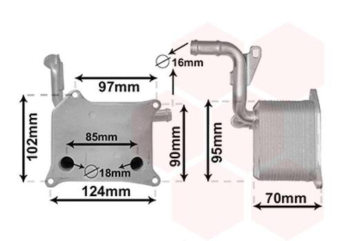 OLIEKOELER VOOR AUDI A5 B8 2007-2011 079117015A, Auto diversen, Auto-accessoires, Nieuw, Ophalen of Verzenden