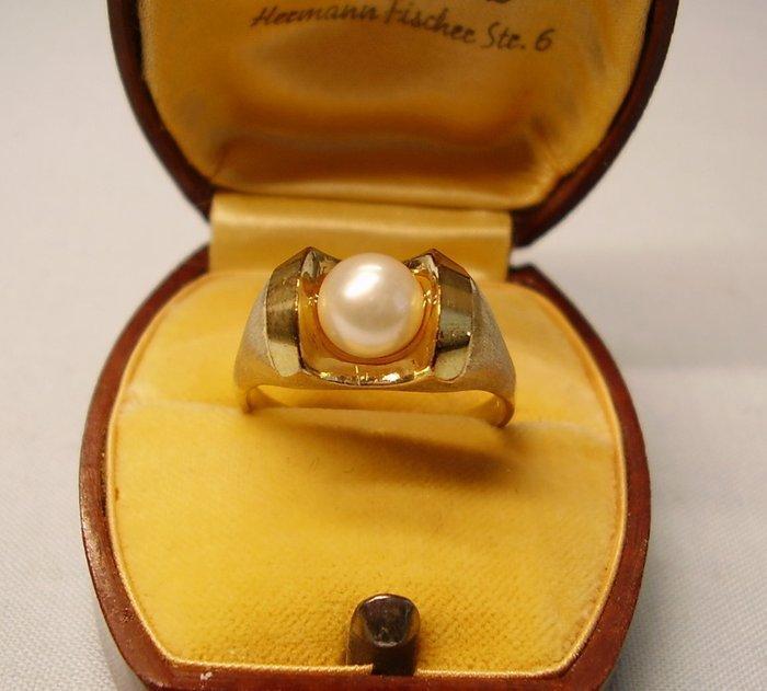 Zonder Minimumprijs - Handmade - Ring - 8 karaat Geel goud -, Sieraden, Tassen en Uiterlijk, Ringen