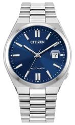 Citizen Tsuyosa NJ0150-81L automatisch horloge 40 mm, Nieuw, Staal, Citizen, Polshorloge